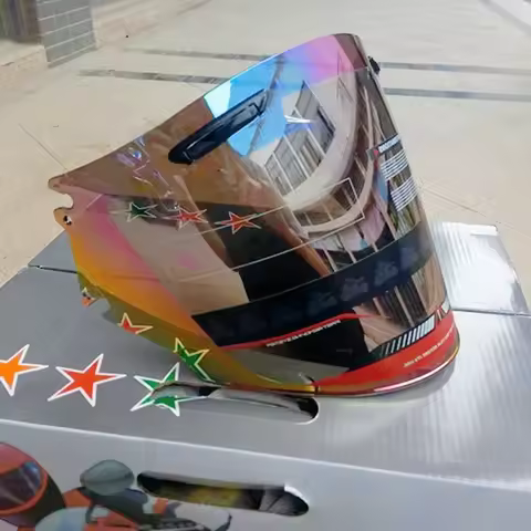 Helmet Visors For ARAI Ram3 Ram4 Half Helmet Lens Motorcycle Helmet Transparent Light Brown Lens Mot