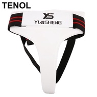 TENOL Women Taekwondo Groin Guard Muay Thai Crotch Protector Football Martial Arts
