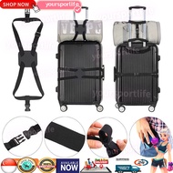 Luggage Belt / Strap for Travel Luggage Buckle Strap Adjustable Cross Strap Suitcase Belts Suitcase 