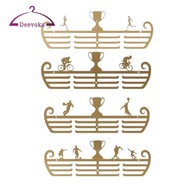 [deevoka] Medals Hanger Easy to Install Storage Shelf for Sports Award Runner Swim