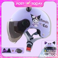 🇲🇾READY STOCK🇲🇾 Kids Kuromi Safety Helmet for Boys Girls (2-15 Years)3C Certified Four Season Bike S