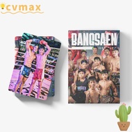CYMX 45pcs/box Holographic Postcard Sticker, Muay Thai Boxing Chuck Palhu Photocard Lomo Card, Creat