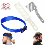 Fade Hair Trimming Guide for Men Neckline Shaving Template for DIY Home Haircuts, and Taper Guide