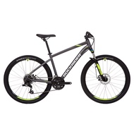 จักรยานเสือภูเขารุ่น ROCKRIDER 520 (สีเทา/เขียวมะนาว)
