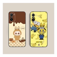 Xiaomi Redmi K40 / K40 PRO / K40 GAMING / POCO F3 case hot trend cute labubu model protects the came