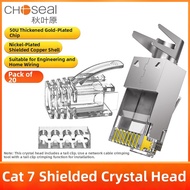 Choseal | 7 Category Shielded Network Adapter RJ45 Connector