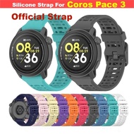 Original Silicone Strap For Coros Pace 3 Smart Watch Wrist Band Bracelet Pace3 Replacement WristBand
