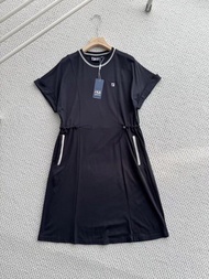 全新FILA 女子連衣裙夏季新款長裙寬鬆休閑T恤裙子FILA dress FILA連衣裙 FILA裙 FILA one piece