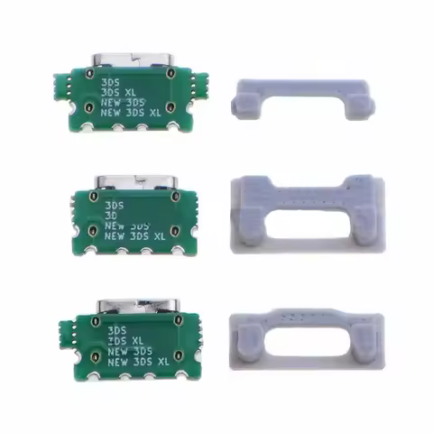 5PCS-10pcs 2 in 1 USB-C USB Type-C Charging Port For Nintendo 3DS New 3DS XL LL