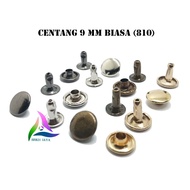 9 mm Diameter Check Nails Flat Rivet Nails (810) 100 Pcs/