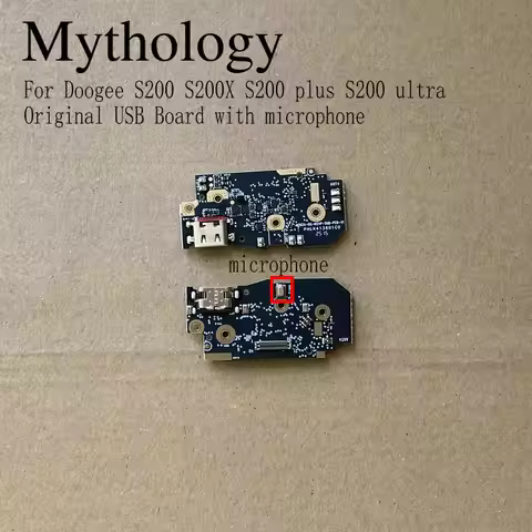 For Doogee S200 S200X S200 plus S200 ultra Original USB Board Charging Dock Connector Mobile Phone R
