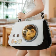 Pet Carrier for Cats: Transparent Space Capsule + Handbag & Backpack 2-in-1