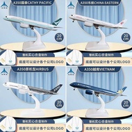 Aaa Static 20Cm Aircraft Model Solid Alloy A350 Prototype Sichuan Panda Simulation With Wheels A
