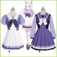 Derby Mejiro McQueen Cosplay Costume Set - Anime School Uniform Skirt for Halloween
