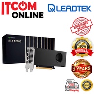 LEADTEK NVIDIA QUADRO RTX A2000 6GB 12GB GDDR6 ECC 192BIT GRAPHIC CARD