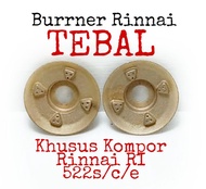 Readystore78 !!! 1 PCS Burner Kuningan Kompor Gas Rinnai Super Tebal /  Burner Kompor / Ring Burner 