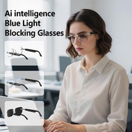 AI Smart Glasses Real Time Translation 145 Languages Open Ear Audio Bluetooth 6.0 Photochromic Lense