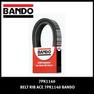 VANBELT 7PK1140 BANDO BELT RIB ACE 7PK 1140 FANBELT VBELT FAN BELT VAN BELT