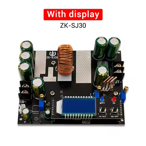 ZK-SJ30 700W Synchronous Rectification 30A Automatic Voltage Rise And Fall Power Supply Module Solar