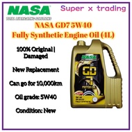 Nasa GD7 - Fully Synthetic 5W 40 / 5W40 / 5W-40 engine oil / motor oil (4L)