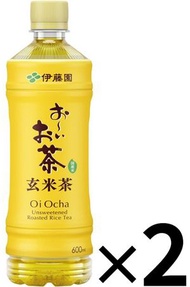 FI0653 伊藤園 Oi Ocha 玄米茶 600ml×(2支裝) 此日期前最佳：2026年09月30日