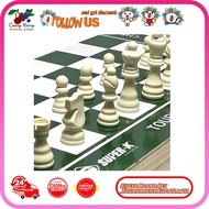 Chess Board Set Tournament Size 20 x 20 Inch Wooden Foldable Imported  Best Quality