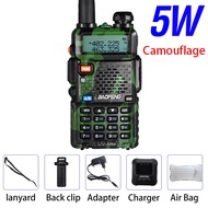 Baofeng เครื่องสแกนวิทยุสองทางOp055 UV 5R เครื่องส่งรับวิทยุ UHF Dual Band Long-Rang Walkie-Talkie S