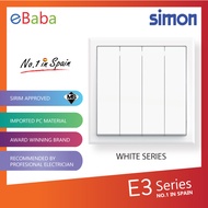 Simon E3 Series (White) Switch  / Switches & Socket Outlet E3 2way