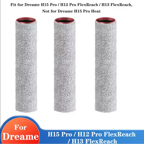 Roller Brush Parts for Dreame H15 Pro for H12 Pro FlexReach / For H13 FlexReach Brush Accessories, N
