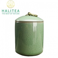 Blue Enamel Porcelain Tea Jar HS0710