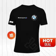 T Shirt Cotton Bmw Bimmer Power Motorsport Logo Round Neck Short Sleeve Tee
