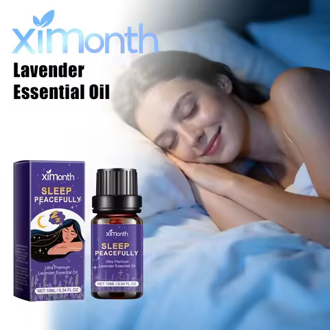 Lavender Essential Oil Soothe Calm Tension Relieve Fatigue Improve Sleep Cycle Bedroom Office Relax 
