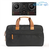 เคสป้องกันแบบหมุนสำหรับ EVA DJพร้อมที่จับ PU กระเป๋าเก็บของสำหรับพกพาสำหรับเดินทางเหมาะสำหรับปาร์ตี้