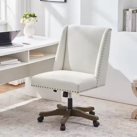 Modern Criss Cross Adjustable Home Office Desk Chair Sewing Chair Swivel Chai