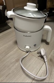 Proluxury 普樂氏多用途煮食鍋 配蒸籠 1.2公升 PSP524012 （1-2人鍋、打邊爐、辦公室煮飯）全新！