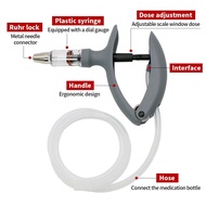 1Pc Automatic Syringe Veterinary Injection Catheter For Livestock Feeding Vaccine Device Free Needle