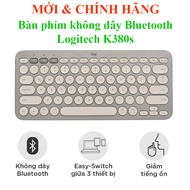 Bàn Phím Bluetooth đa thiết bị Nhỏ Gọn Mỏng & Đẹp Logitech K380 K380S