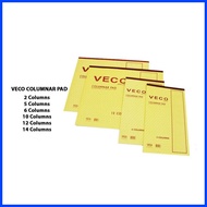 ۞ ➖ ﹊ Fortune Veco Columnar Pad 50sheets per pad