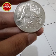 Koin perak macan wwf 1974
