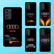 Audi automobile brand black border Samsung A53 phone case