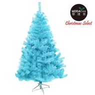 [特價]【摩達客】台灣製6尺(180cm)豪華版冰藍色聖誕樹裸樹(不含飾品不含燈)本島免運費