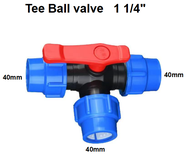 40mm poly pipe fitting PE Compression Fittings Poly Pipe Connector PE compression accessories