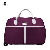 PLOVER กระเป๋าเดินทางกระเป๋าถือกระเป๋ารถเข็นความจุมากเดินทางระยะสั้นกระเป๋าเดินทางแบบพับได้น้ำหนักเบา