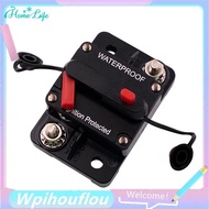 [HoME&life] AMP Circuit Breaker Fuse Reset 12-24V DC Car Boat Auto Waterproof Fuse Box Fuse Car Fusi