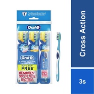 Oral-B Cross Action Bacteria Blast Toothbrush (3 Counts)