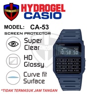 Anti-scratch Casio CA 53 ca53 Hydrogel Watch