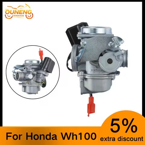 PD20J Motorcycle Carburetor For Honda Wh100 CR100 GCC100 SPACY100 Lead 100 100CC 4 Stroke Scooter AT