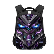 Cyberpunk Student Schoolbag Campus Large-Capacity Portable Storage Backpack Casual Burden-Reducing B