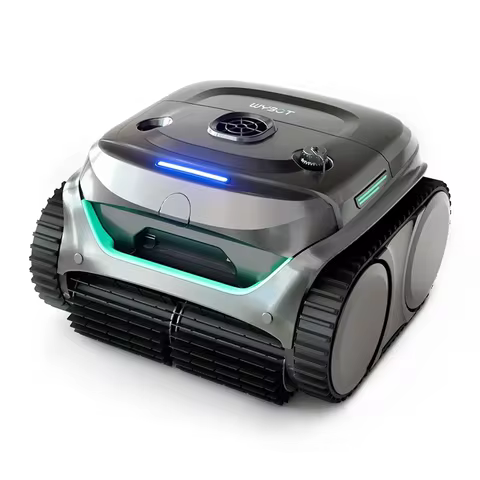 Wireless Robot Swimming Rool Cleaner C2 Wash Waterline Wall Floor Dual-layer Filtration Running Time