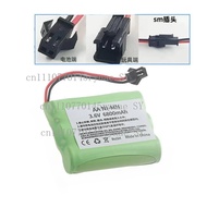 3.6V 6800mAh Single Row Rechargeable Battery For RC Toy Car With SM/JST/Docking Connector